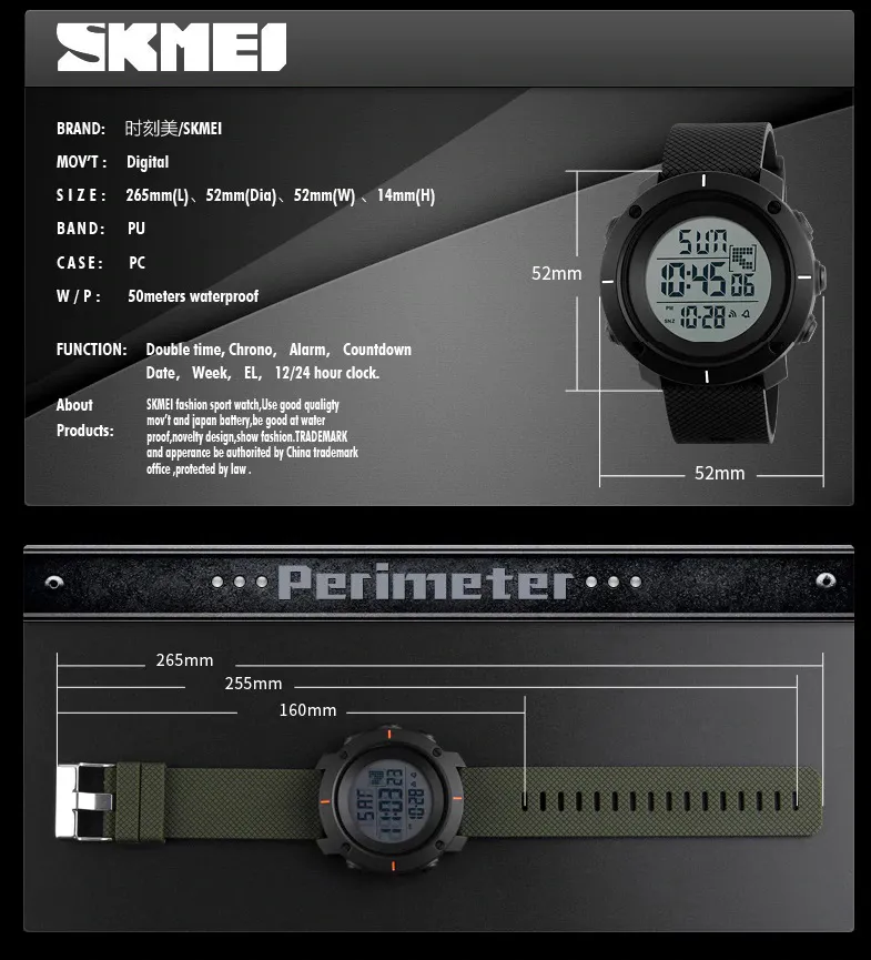 Reloj Digital Deportivo SKMEI 1213 - Imagen 6