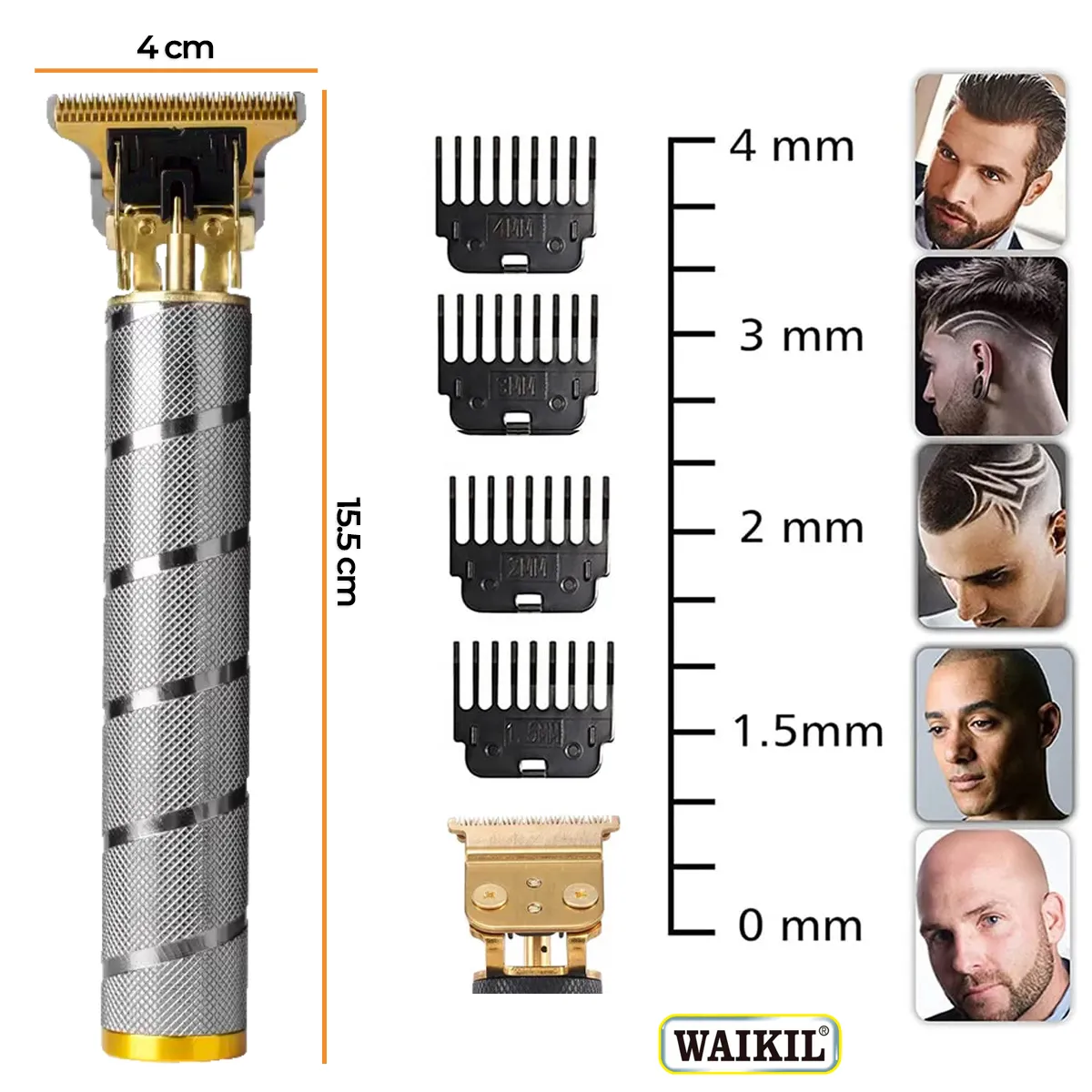 WAIKIL Máquina Afeitar Espiral - Imagen 8