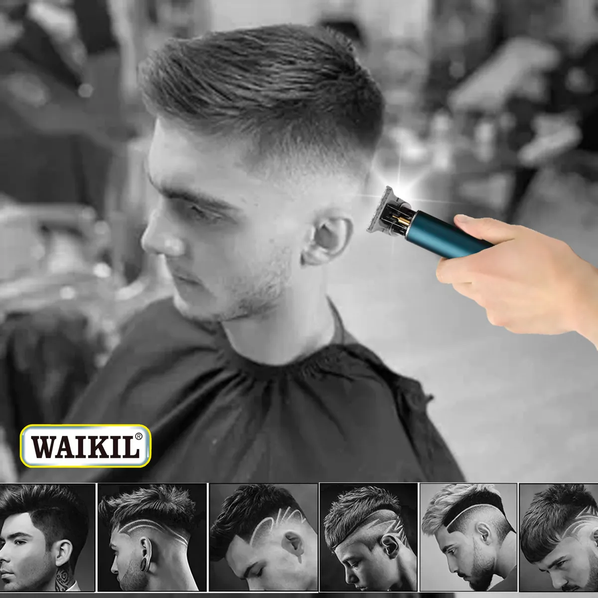 WAIKIL Máquina Lisa con Pantalla - Imagen 4