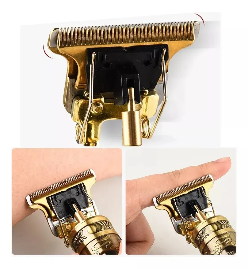 Patillera Vintage Recargable Trimmer - Imagen 10
