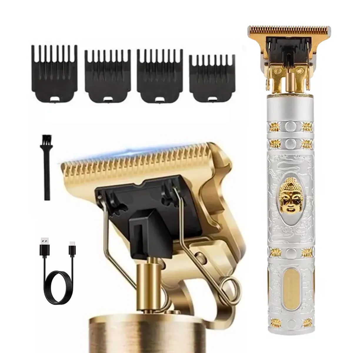 Patillera Vintage Recargable Trimmer - Imagen 2