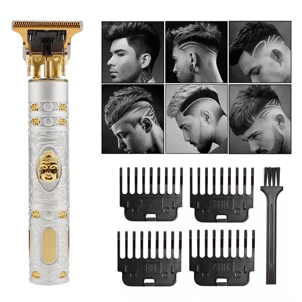 Patillera Vintage Recargable Trimmer - Imagen 3