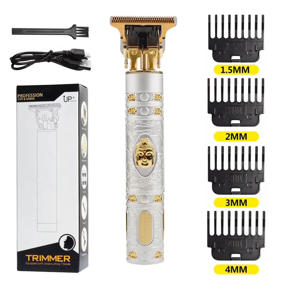 Patillera Vintage Recargable Trimmer - Imagen 4