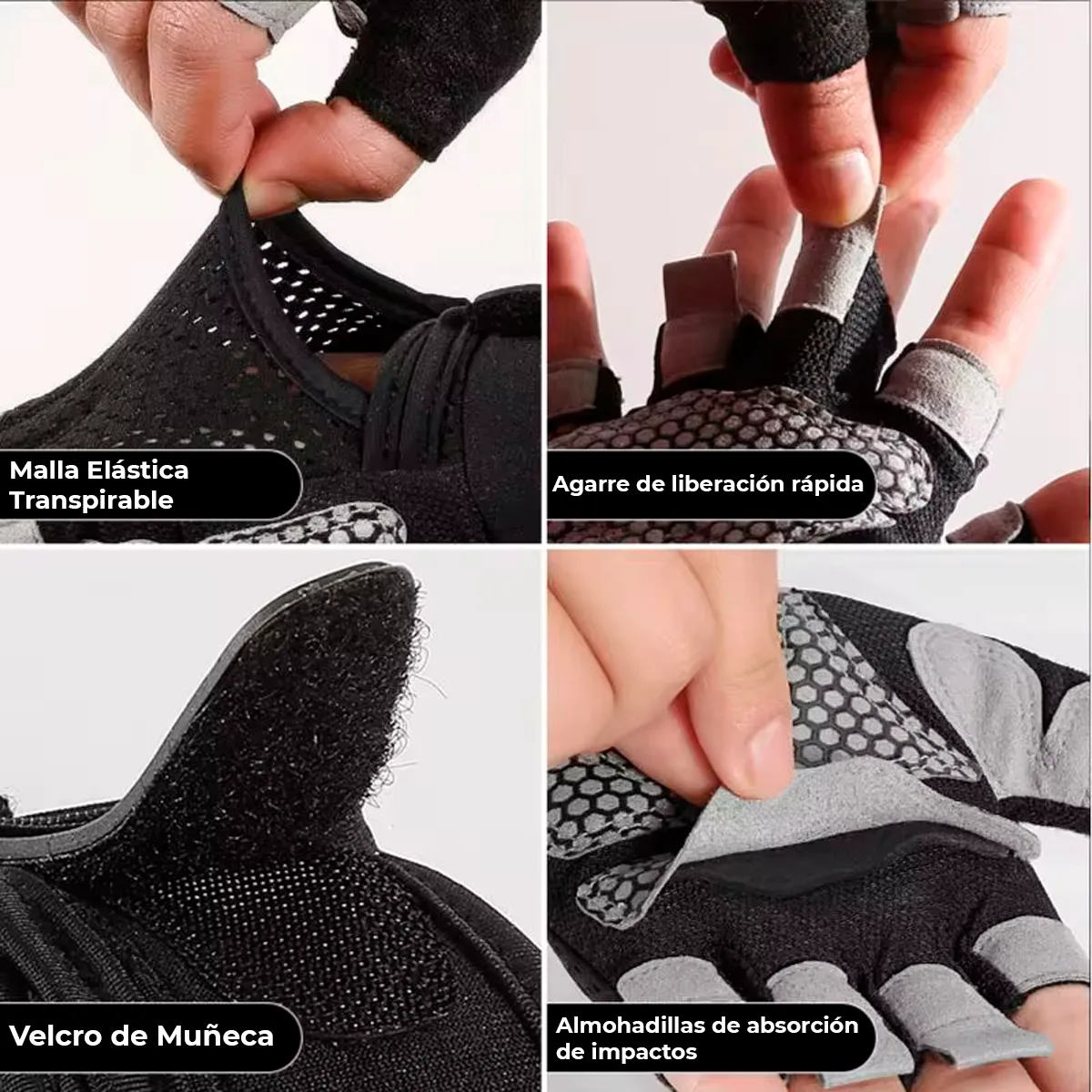 DSPRO Guantes Fitness - Imagen 6