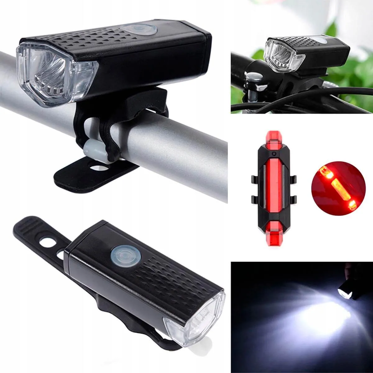 Kit De Luces Para Bicicleta - Imagen 4