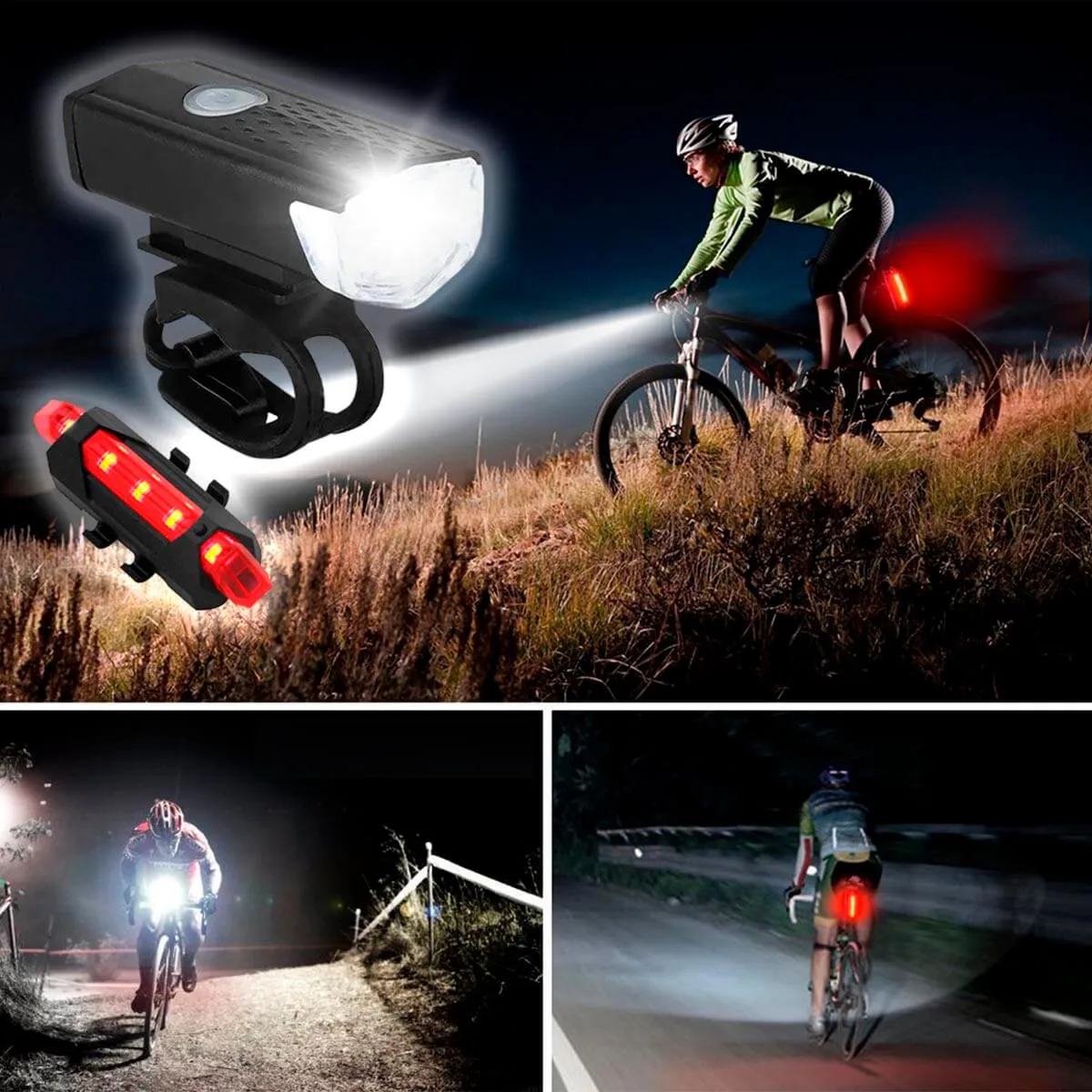 Kit De Luces Para Bicicleta - Imagen 9